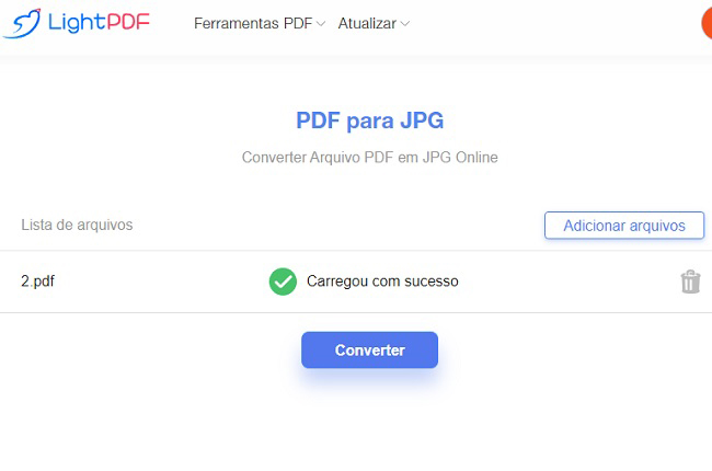 lightpdf converter pdf jpg excel