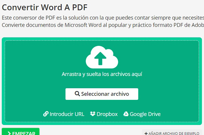 pdf2go convertir archivo docx a pdf