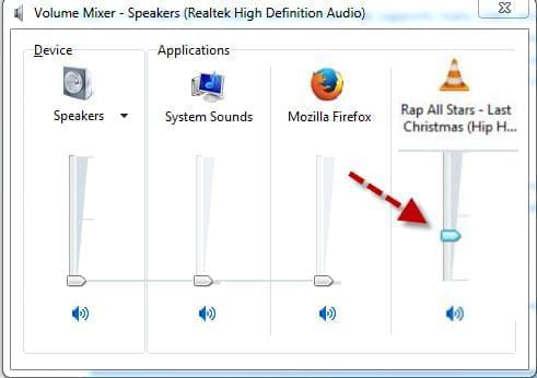 Enable volume mixer