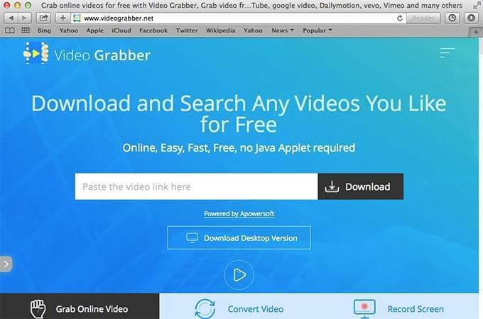 Download videos from safari