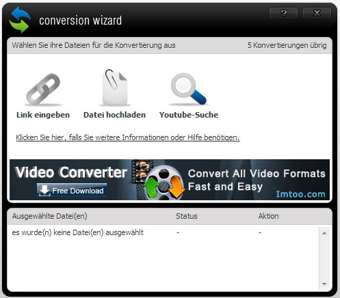 Videos online konvertieren