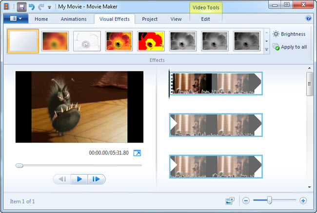 windows movie maker