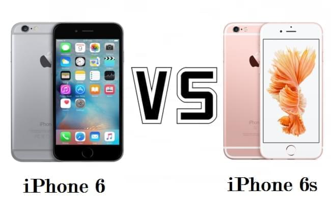 iPhone 6 VS 6s