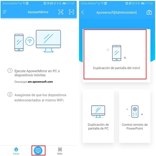 duplicar android a pc