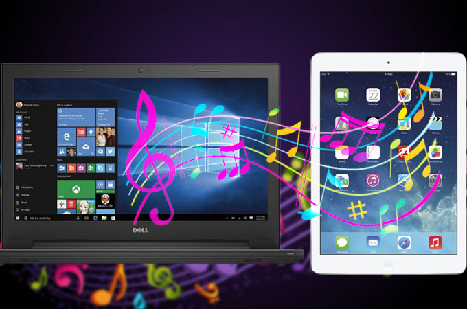 Muziek Overzet naar iPad