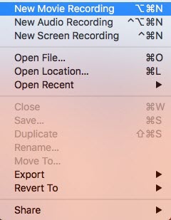 quicktime player for screen mirroring