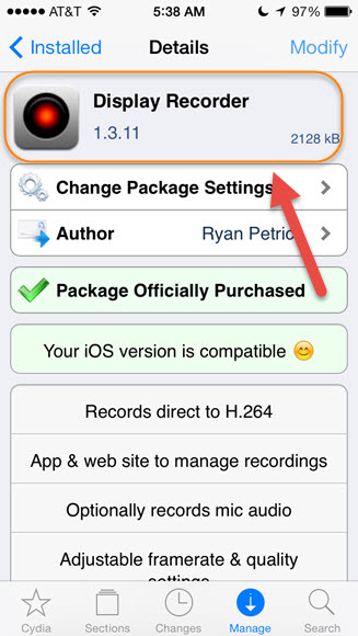 Display Recorder (iOS)