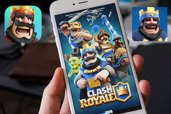 Two Clash Royale on one phone