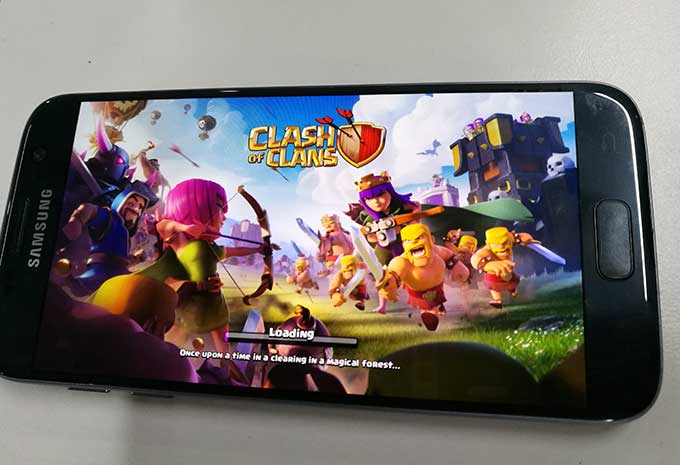change Clash of Clans account on Android