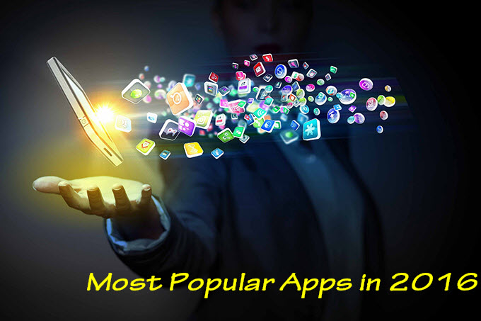 most popular apps in 2016