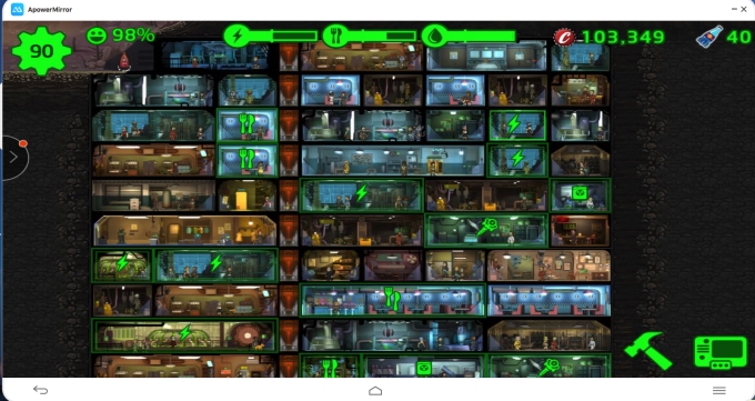 ApowerMirror Voor Fallout Shelter