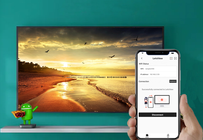 mirror iphone to Android TV