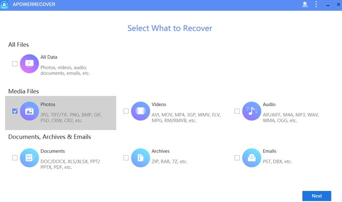 recover deleted photos from PC