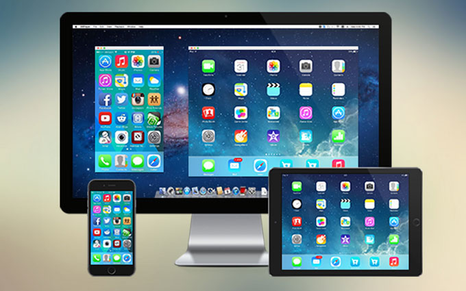 Meerdere iOS-apparaten op PC Spiegelen