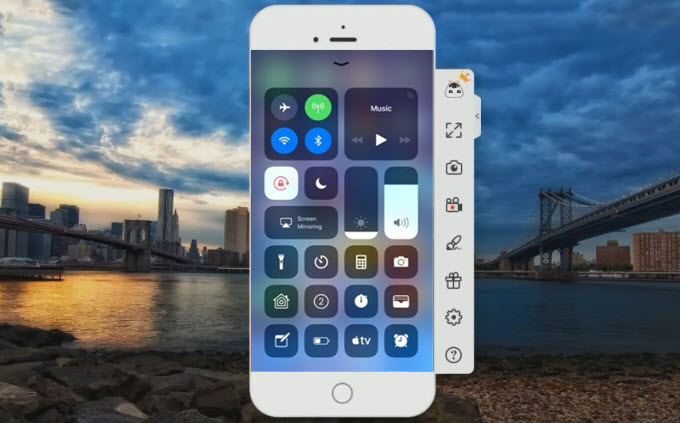 mirror iOS 11 iPhone or iPad to PC