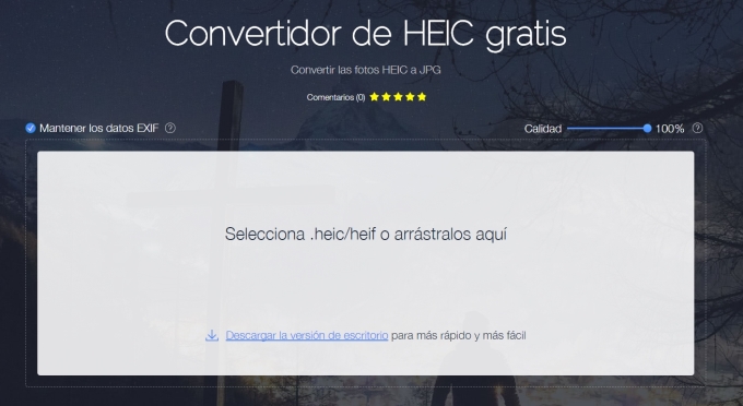 Apowersoft Convertidor de HEIC gratis