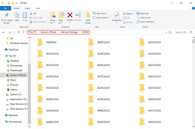 bulk delete photos in Windows