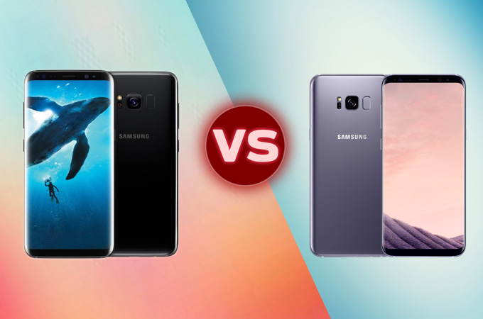 Samsung S9 vs S8