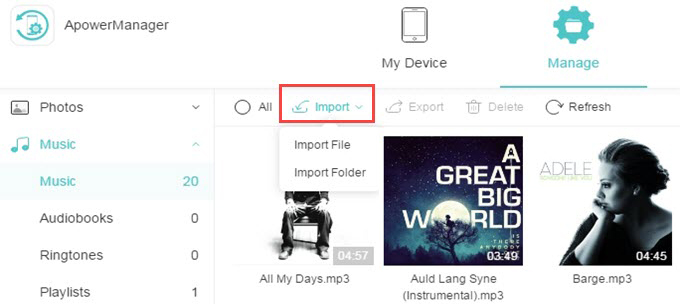 Import CD Music to Computer