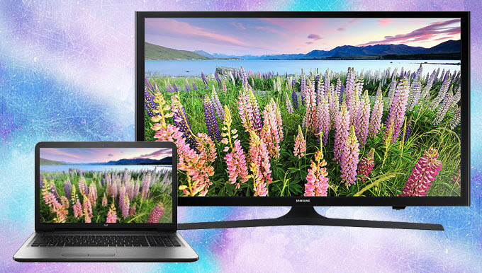 duplicar la pantalla de tu Laptop en tu TV Samsung
