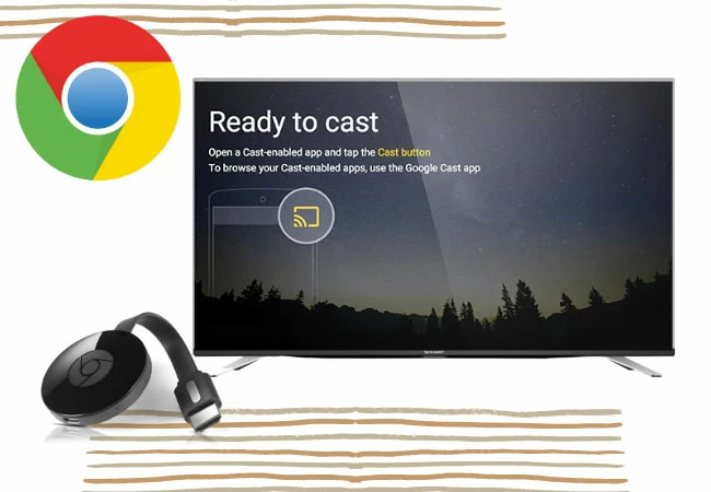 Connecter Chromecast à télé