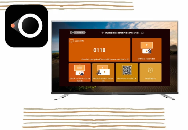 Diffuser l'écran de son tablette sur la TV via LetsView