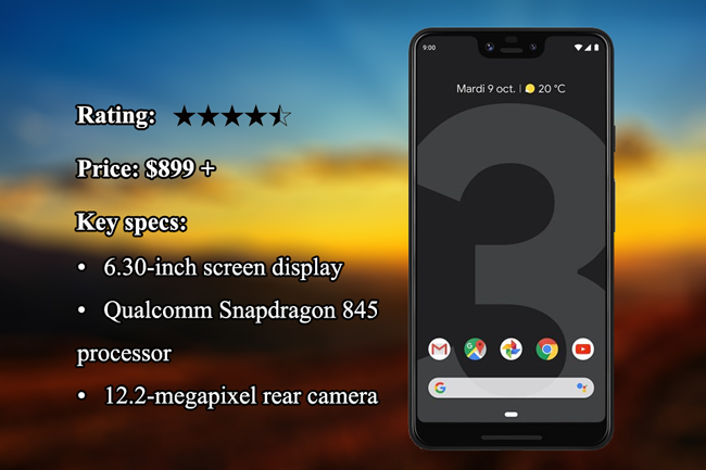 bestes Android-Handy Google Pixel 3 XL