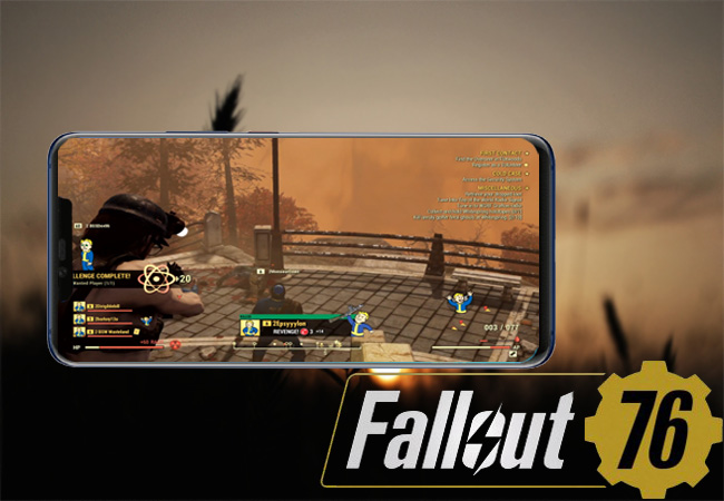 jouer fallout 76 android