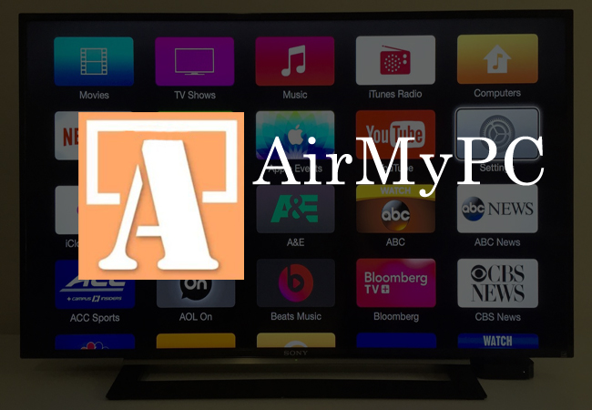 mirror pc to apple tv with airmypc