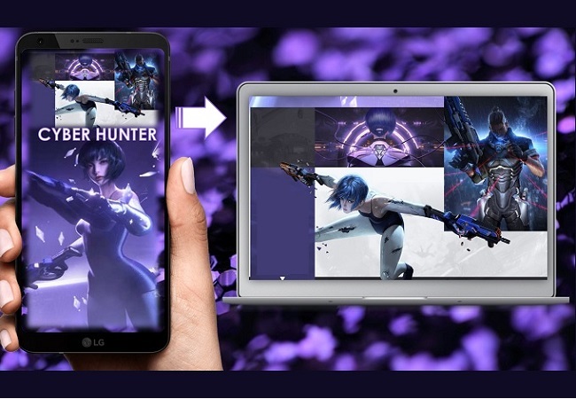 Play cyber hunter on PC 