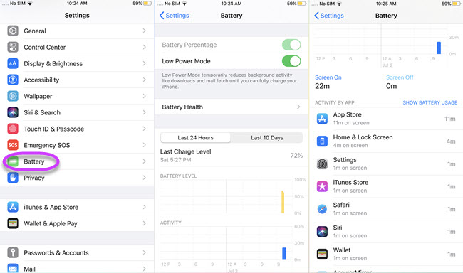 save battery on iOS 13