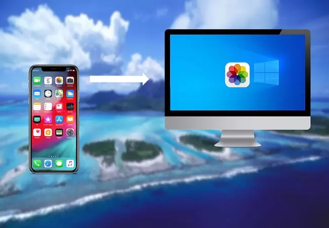 trasnfer photos from iPhone to Windows 10