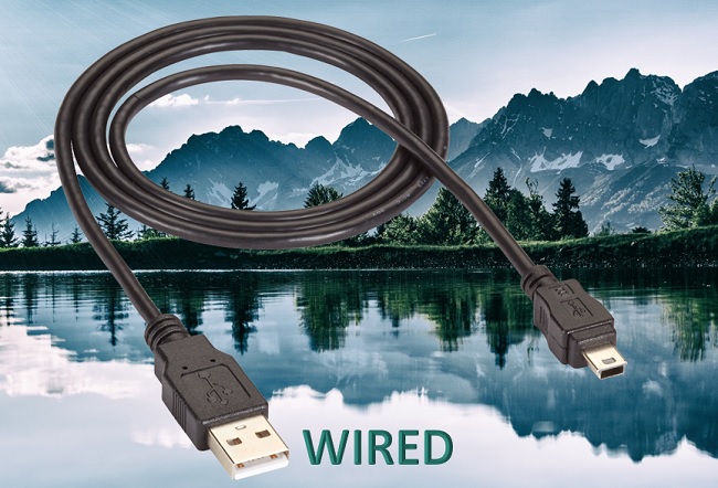 wired connection