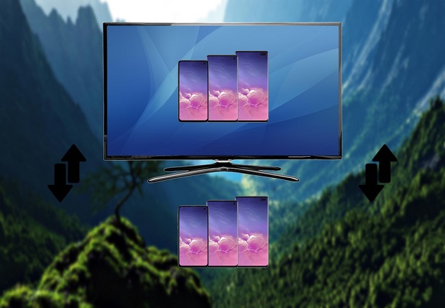 espelhar Galaxy S10 para TV