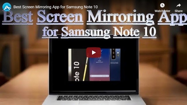 mirror app for samsung note 10