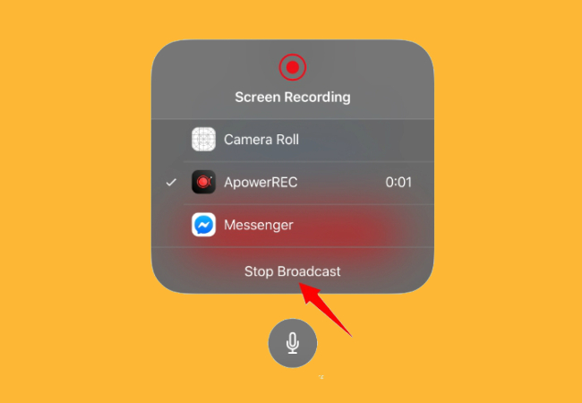 Record Zoom meeting on iOS using ApowerREC
