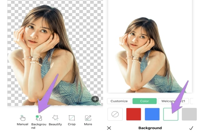 Top 6 Apps to Change Background of a Photo to White