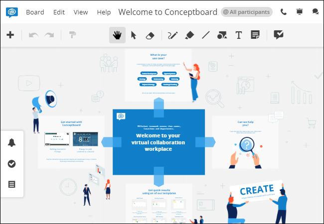 online brainstorming tool conceptboard