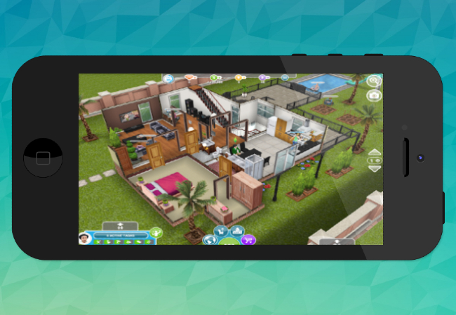 Sims Freeplay on iOS