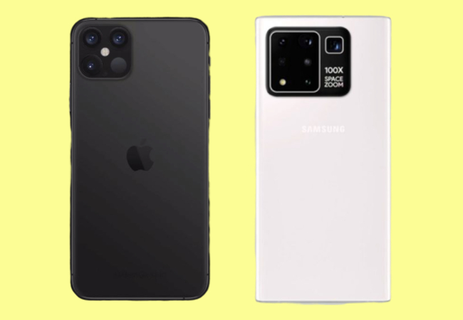 iPhone 12's camera vs Samsung Note 20's