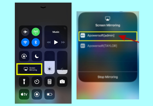 Use ApowerMirror to connect your iPhone to TV