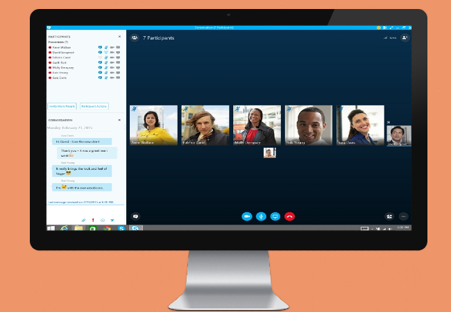 Skype Meet for video conferencing