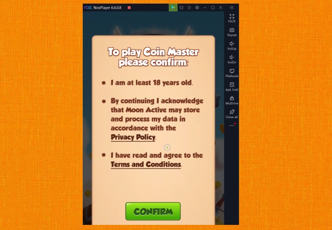 how to play Coin Master on PC