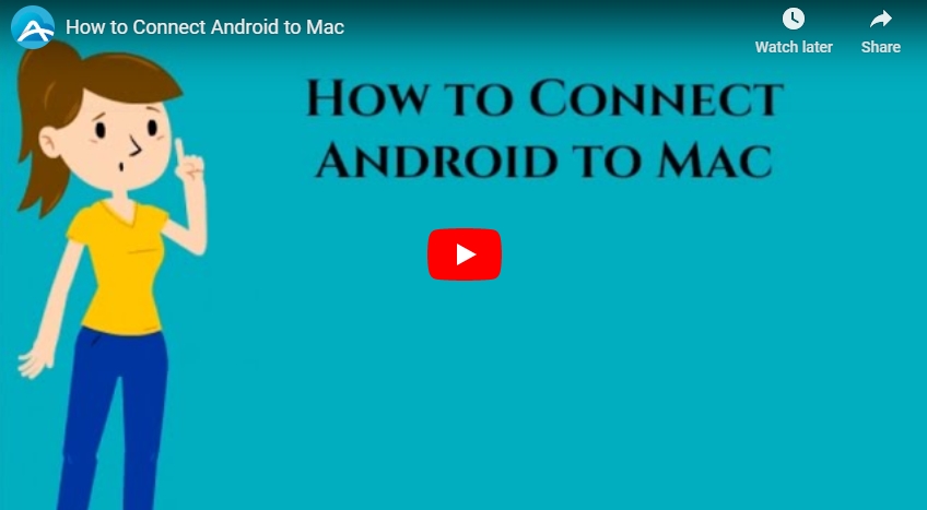 how to pair android with mac