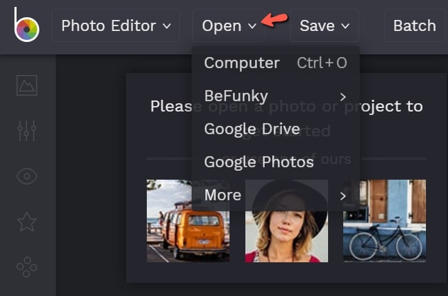 add objects into pictures with befunky
