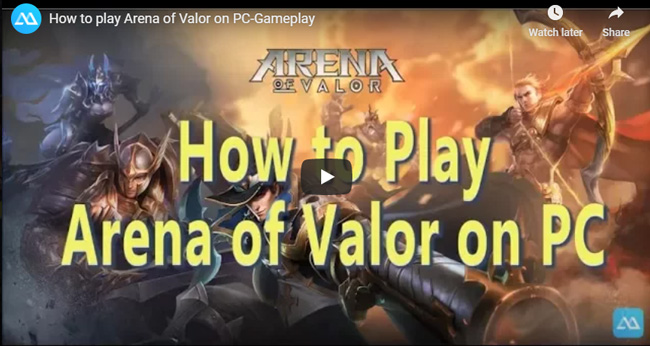 play arena valor on pc