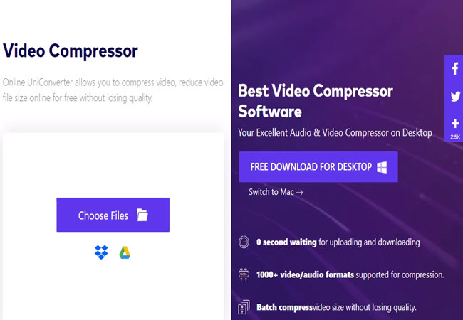 Free video compressor