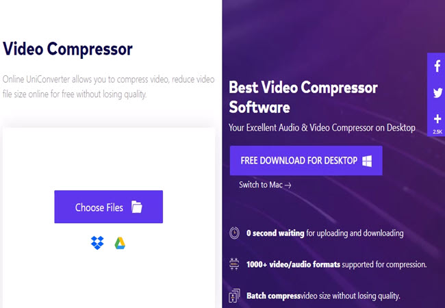 how to compress video files on mac without losing quality