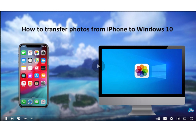 transfer photos from iphone to windows 10
