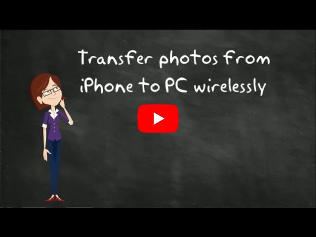 Transfer Photos from iPhone to Computer Wirelessly